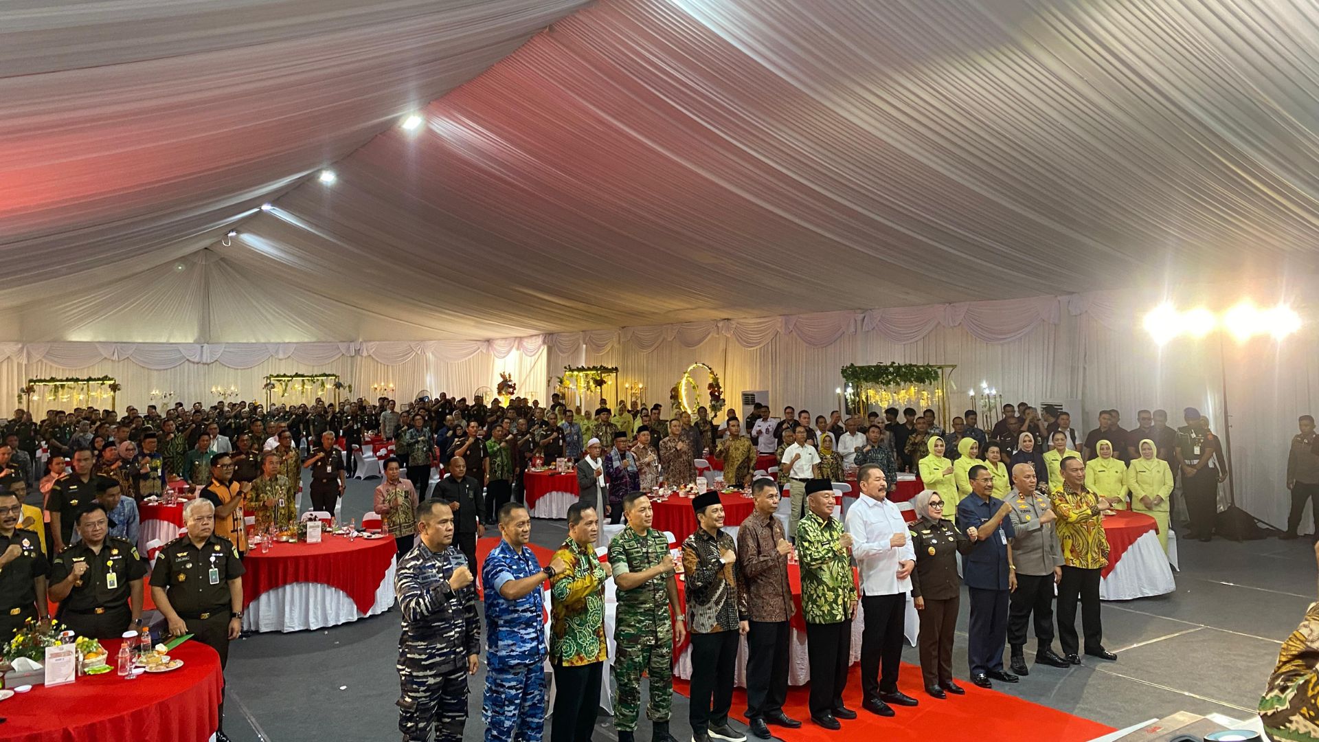 Ketua Pengadilan Tinggi Tata Usaha Negara Banjarmasin Hadiri Peresmian Gedung Baru Kejaksaan Tinggi Kalimantan Selatan